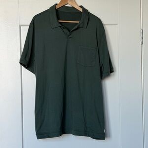 Vuori Forest Green Polo Shirt